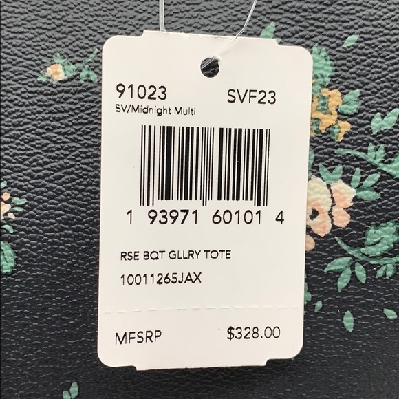 COACH GALLERY TOTE ROSE BOUQUET - Picture 7 of 16